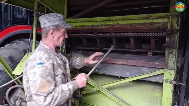 Регулювання підбарабання на Claas Mercator 70 смотреть онлайн