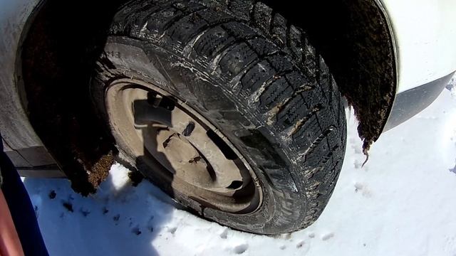 Отзыв о шинах Laufenn I Fit Ice по первому снегу.