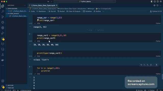 Python Basics - Datatypes - Range, Frozenset смотреть онлайн