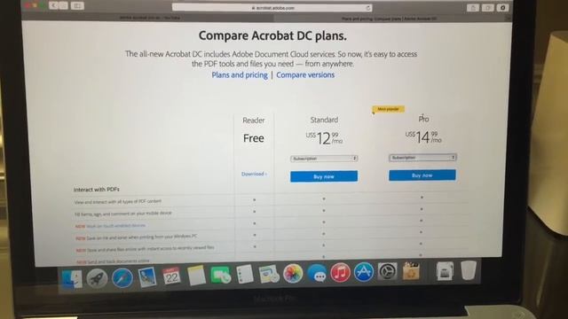 First Adobe Acrobat Pro DC Unboxing