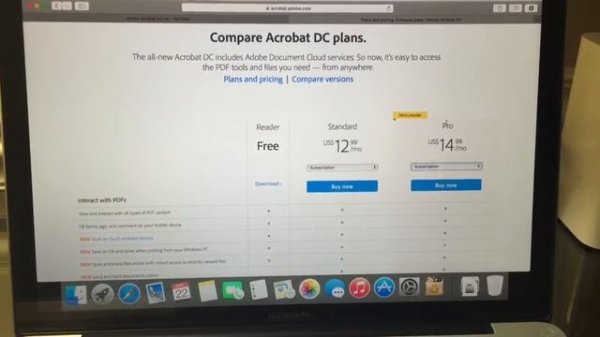 First Adobe Acrobat Pro DC Unboxing