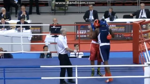 Rock Darmani(USA)-Peter Kadiru(GER) Youth world boxing championships final 91+kg смотреть онлайн