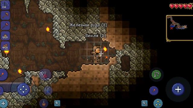 [БЕЗ ГОЛОСА] РАЗБИЛ СВОЕ ПЕРВОЕ СЕРДЦЕ | Terraria |15| смотреть онлайн