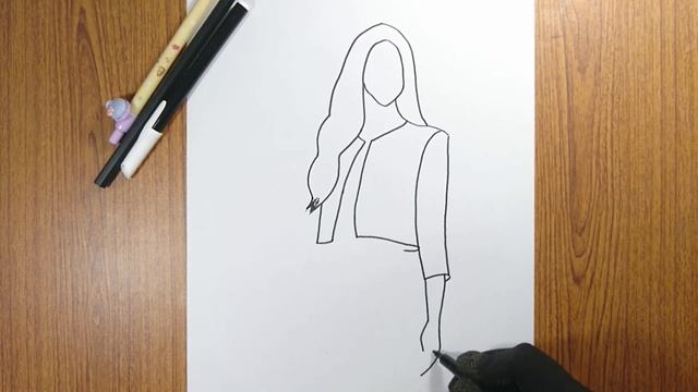 How to Draw Beautiful Girl Hidden Face ● Pencil Sketch For Beginners Step by Step ● Easy Draw Ideas смотреть онлайн