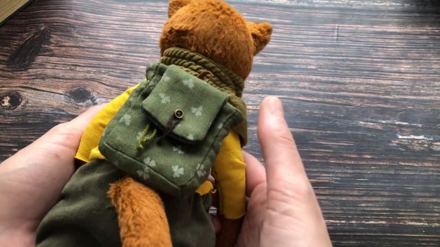 Лис Тедди ручной работы. Teddy Fox Handmade