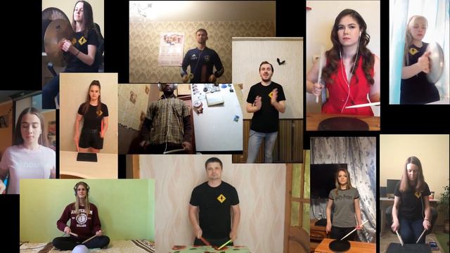 Народный коллектив барабанщиков "Акцент" г. Коломна «DrumParade2020» смотреть онлайн