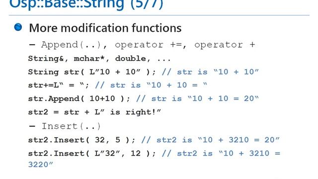 bada lecture - Osp::Base fundamental classes (1/2) смотреть онлайн