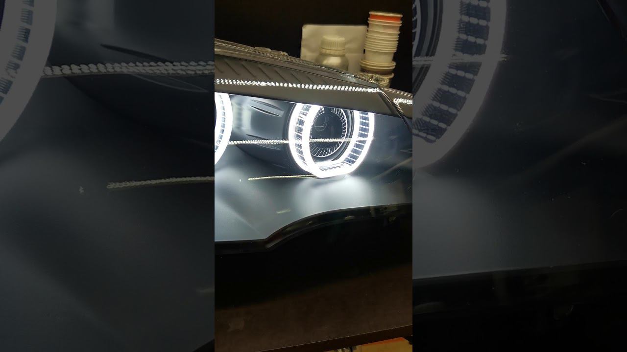 Bmw X5 e70 led Angel тюнинг фар в F-style смотреть онлайн
