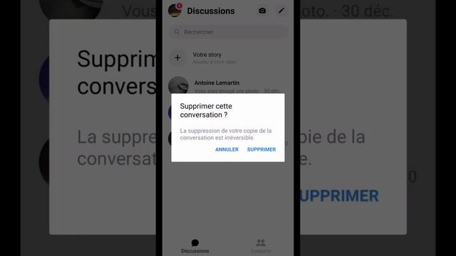 SUPPRIMER PLUSIEURS MESSAGES Messenger, comment effacer tous les messages d'une conversation смотреть онлайн