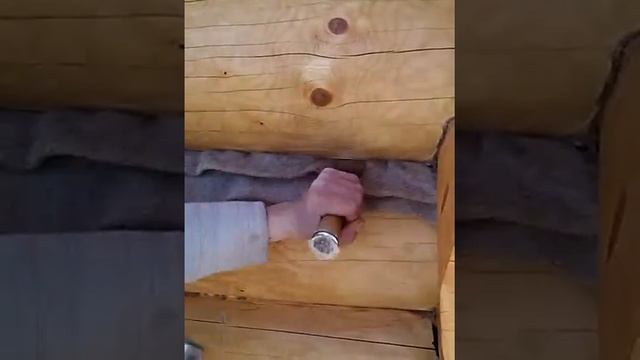 Конопатка деревянного дома смотреть онлайн