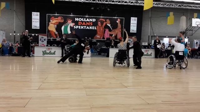 Rumba Wheelchair Class 1 Cuijk 2016 Combi Latin смотреть онлайн