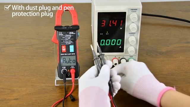ANENG ST206 Digital Multimeter Clamp Meter 6000 Counts True RMS