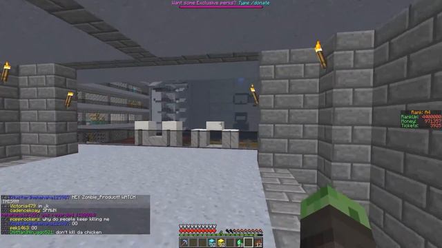 Minecraft Titan Prison Ep. 9 - WISEGUY RANK GIVEAWAY! смотреть онлайн