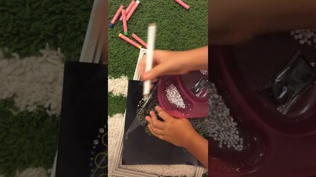 Как делать картину из страз смотреть онлайн