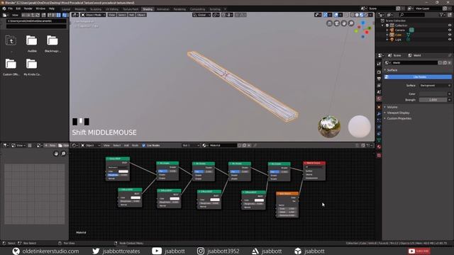 [SEE UPDATED TUTORIAL] How to make a procedural wood material in Blender [2.8] смотреть онлайн