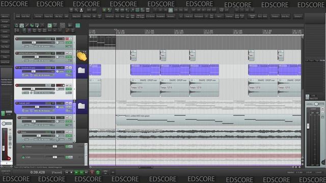 Как сделать БИТ в РИПЕРе? Reaper 6, пишем бит с нуля. EDscore. смотреть онлайн