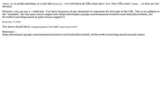 Webmasters: How do I disallow a specific query string in robots.txt? (3 Solutions!!) смотреть онлайн