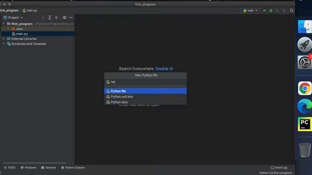 Learn Python Programming - 1 - Hello World смотреть онлайн
