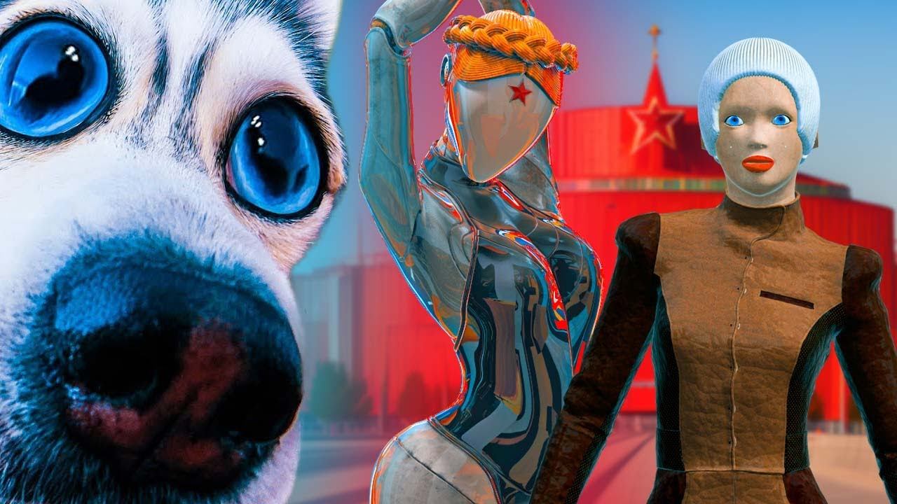 КАК ГРОХНУТЬ ВСЕХ РОБОТОВ ATOMIC HEART ?? Хаски Бандит Говорящая собака смотреть онлайн