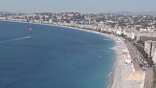 Панорама Ниццы (Франция) смотреть онлайн