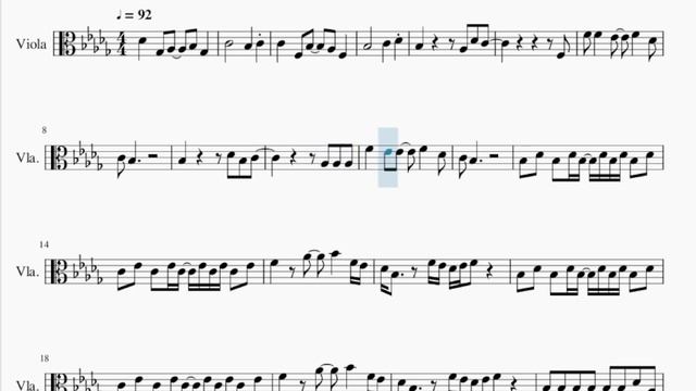 Viola Sheet Music: How to play Peaches (The Super Mario Bros Movie) by Jack Black смотреть онлайн