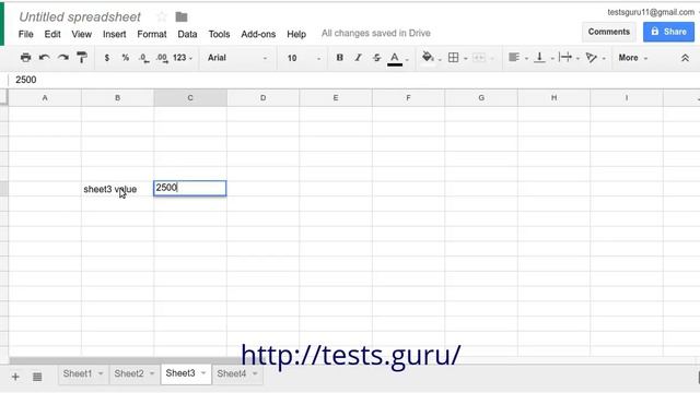 Sum across multiple sheets - Google Sheets смотреть онлайн