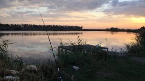 Рыбалка . Утро. Открываем лов рыбы на реке Кочеты. Краснодарский край.