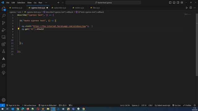 How to open Link in the same tab in Cypress смотреть онлайн