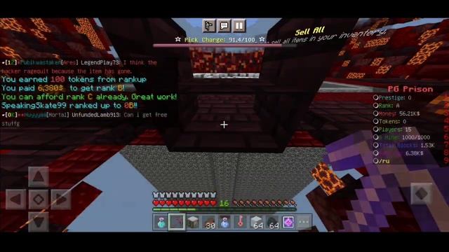 ЛУЧШИЙ СЕРВЕР PRISON ДЛЯ МАЙНКРАФТ ПЕ 1.18 (Minecraft bedrock)