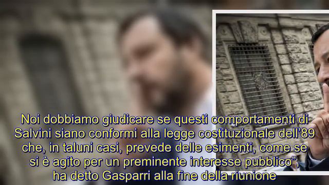 Diciotti, Gasparri: “No autorizzazione a procedere per Salvini смотреть онлайн