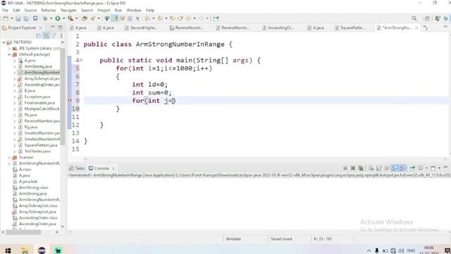 Arm Strong Number in Range || Java Program смотреть онлайн