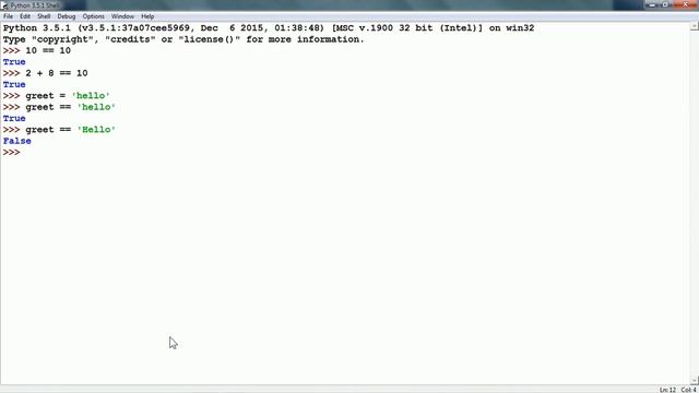 Python Comparison-Python Equal To Operator-Python String Compare-Python Boolean-Comparison in Pytho смотреть онлайн