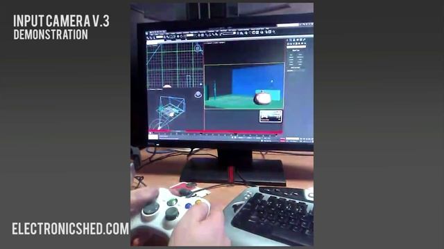 3DS Max - Input Camera смотреть онлайн