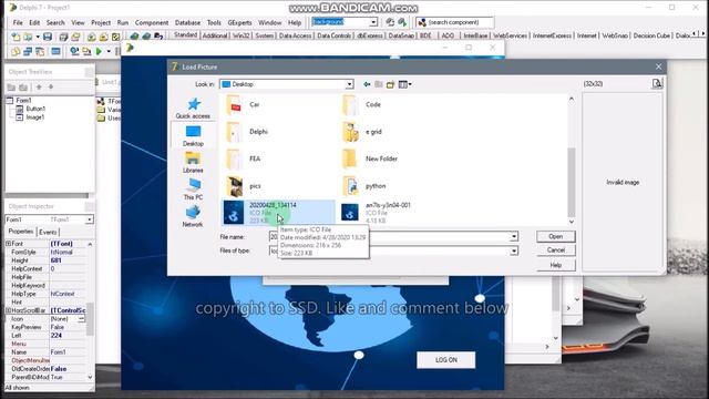 How to change Delphi application icons. 2 simple steps !!!!!!!!!!! смотреть онлайн