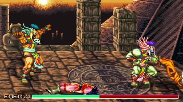 Night Slashers (Arcade) 2P Cooperative Playthrough смотреть онлайн