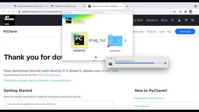 Pythonda kodlash #1 - Kompyuterga o'rnatish смотреть онлайн