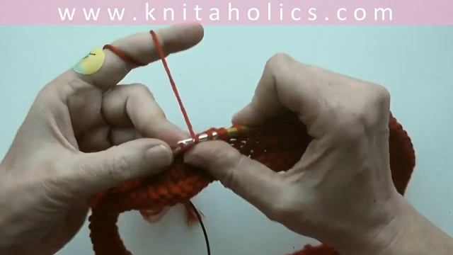 Knit with eliZZZa * Raglan Sweater Top Down * Video #02 * Raglan Slants * Increasing смотреть онлайн