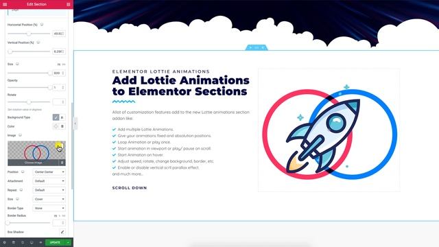 Elementor Lottie Animations Section Addon Tutorial for Elementor Page Builder смотреть онлайн