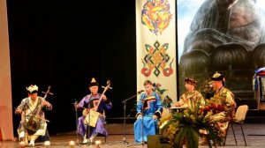 2013  театр Байкал -  бурятская песня - горловое пение и народные инструменты