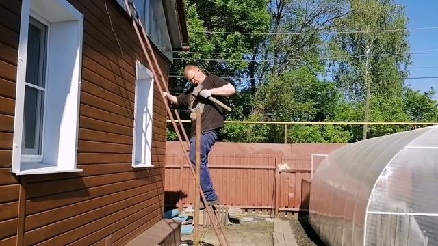 ШПАЛЕРА ДЛЯ ВИНОГРАДА, БЕЗ СВАРКИ. КОШУ ТРАВУ У ДОМА! смотреть онлайн