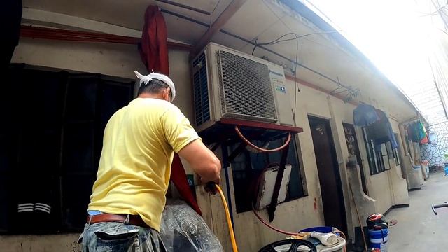Paglinis Ng Split Type Aircon |Panasonic Inverter Aircon