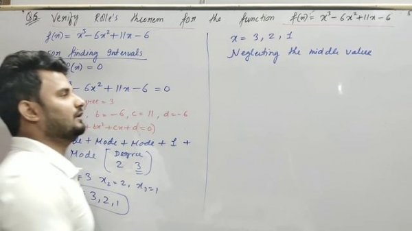 Lec 3 | Rolle's Theorem | Mathematics 1 (M-1) RGPV B.Tech  1st Year | Engineering Mathematics 1