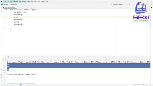 Mastering Kotlin Assignment Operators: +=, -=, *=, and more! || Bangla смотреть онлайн