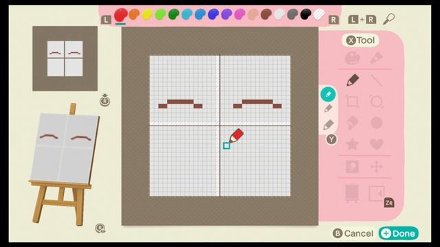 How To Erase White Squares - Clear Face Paint - Animal Crossing New Horizons смотреть онлайн