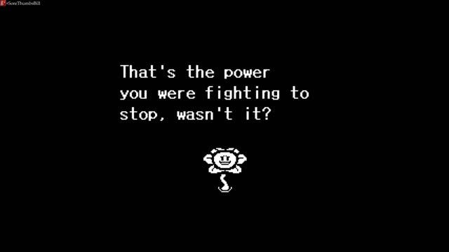🌻 Flowey: Post True Pacifist Dialogue смотреть онлайн