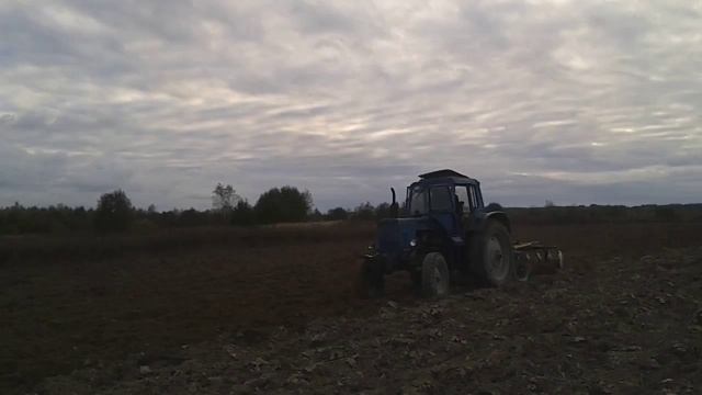 дискование МТЗ-80 борона БНД-1.8 смотреть онлайн