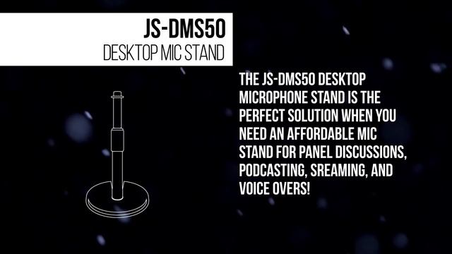 Ultimate Support Product Outlines - JS-DMS50 Desktop Microphone Stand смотреть онлайн