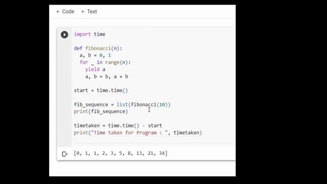 Python Execution Time смотреть онлайн