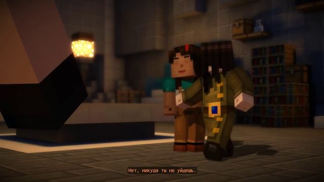 ЭПИЧНЫЕ ДУЕЛИ! - MINECRAFT STORY MODE ВТОРОЙ ЭПИЗОД #4 смотреть онлайн