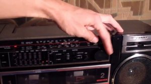 Магнитофон Fisher w702k. Конец восьмидесятых